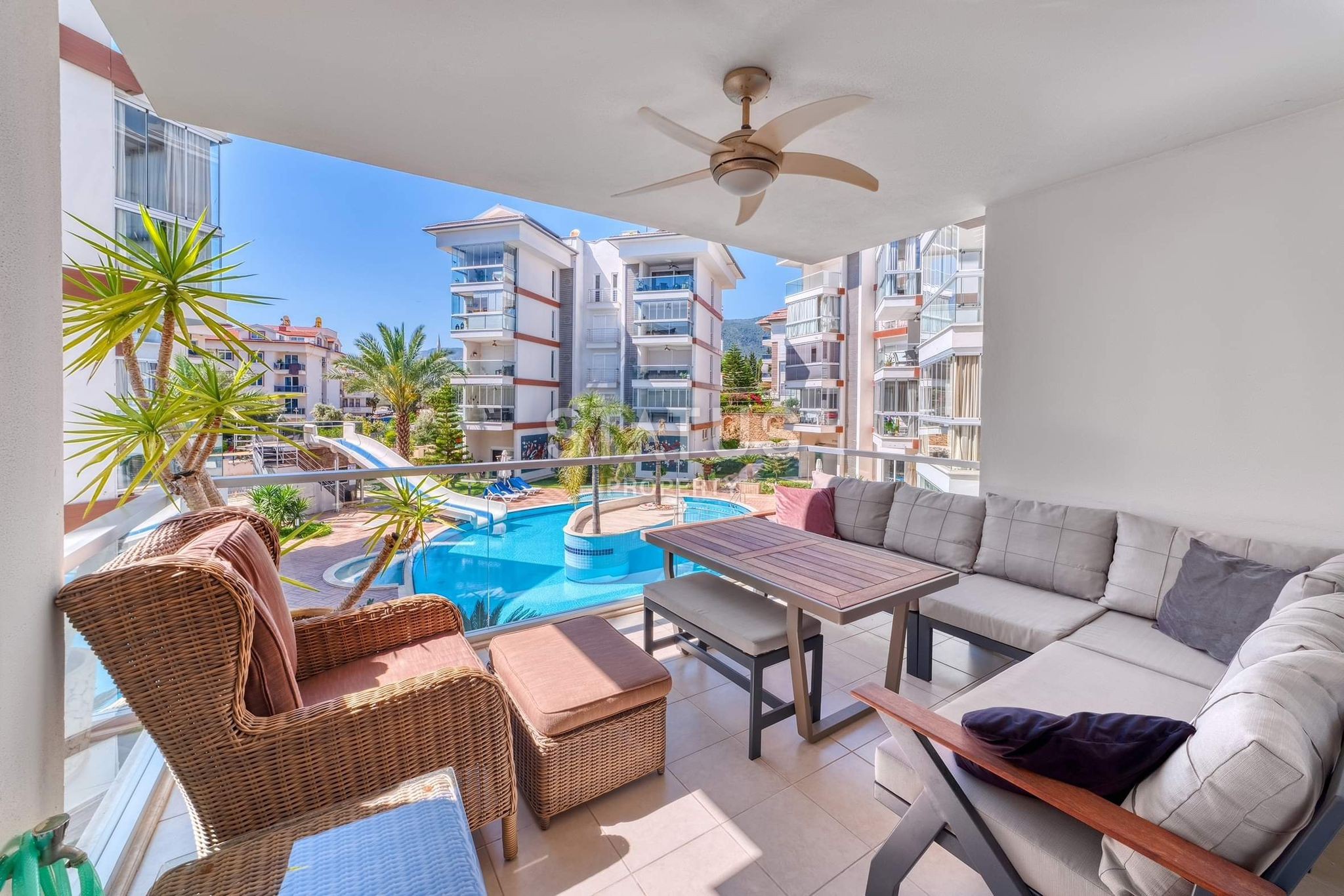 Две 2+1 квартиры в комплексе с инфраструктурой! Подходят для ВНЖ! 100 – 110 м2 фото 21