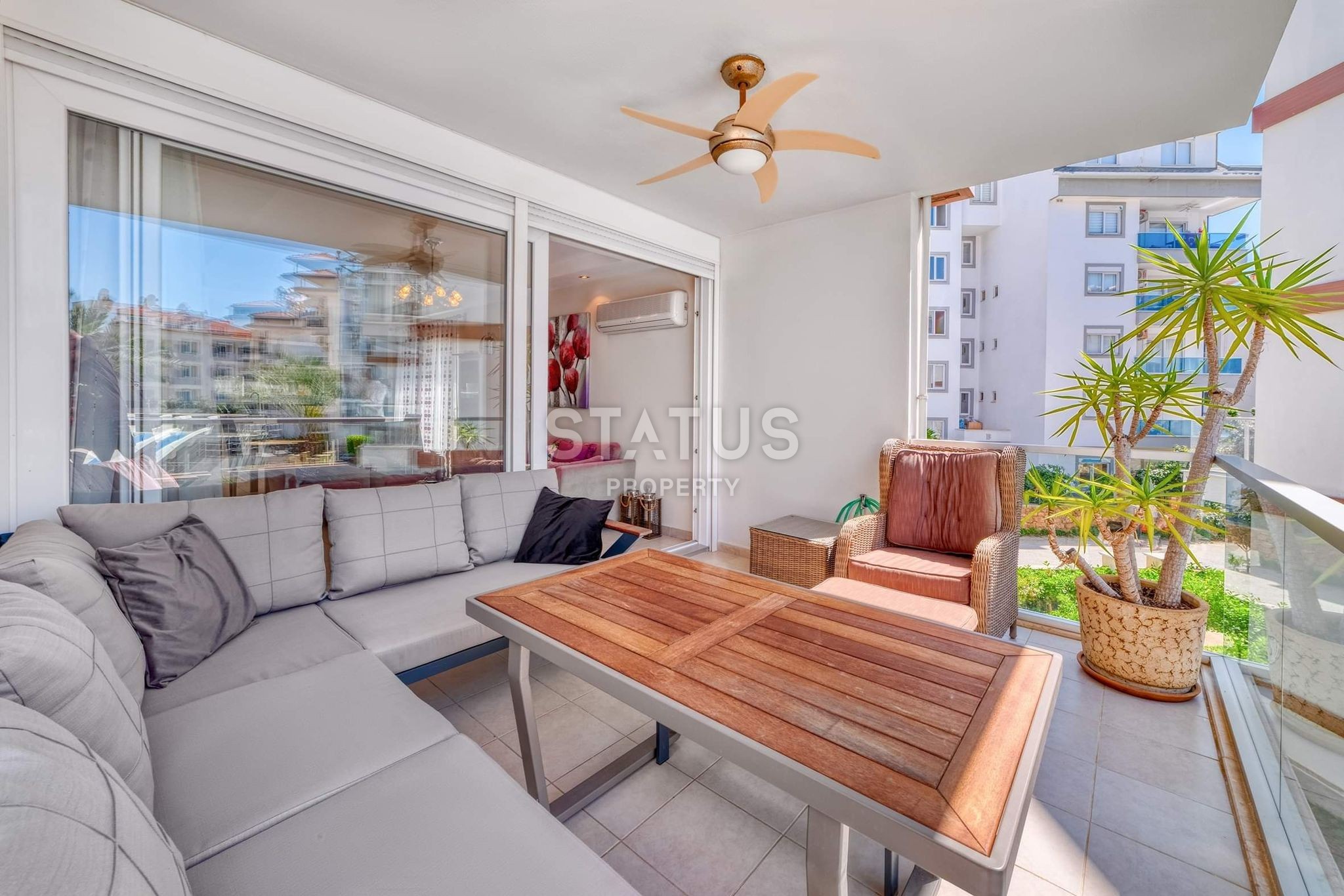 Две 2+1 квартиры в комплексе с инфраструктурой! Подходят для ВНЖ! 100 – 110 м2 фото 22