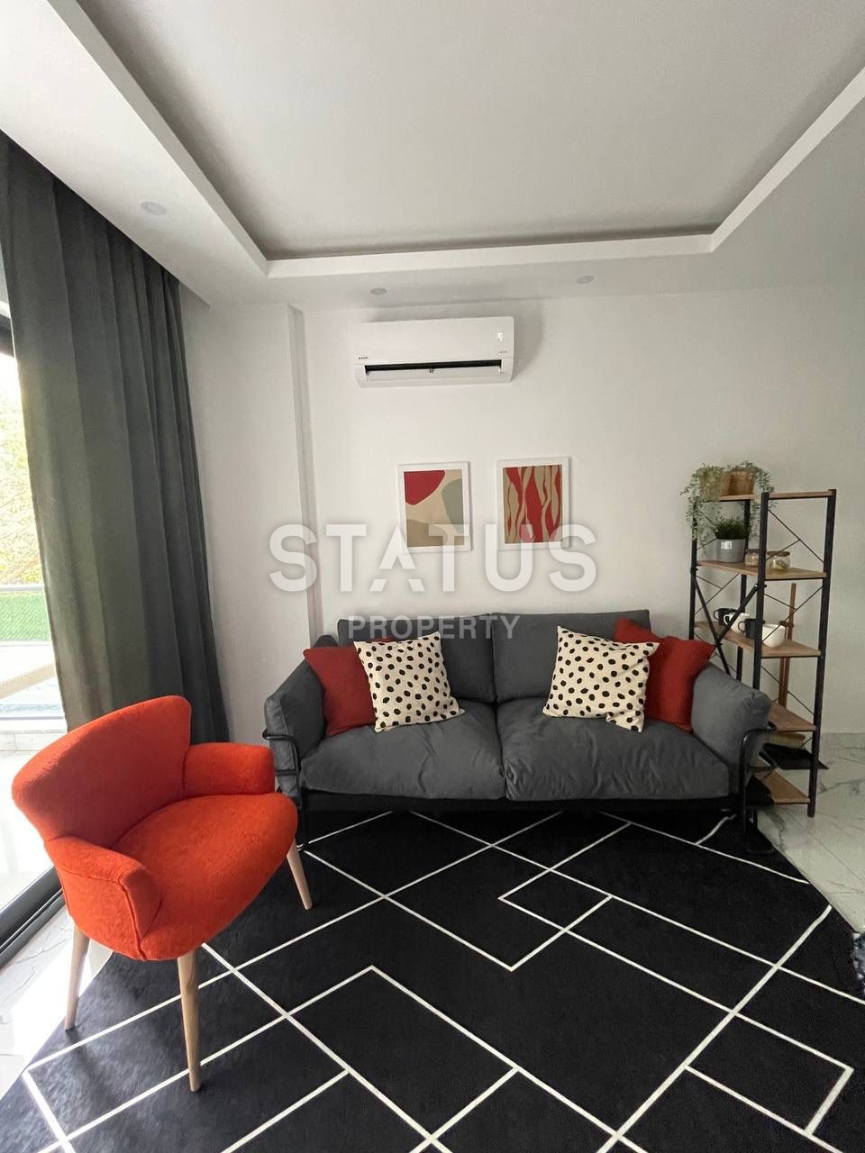 Меблированная квартира 1+1 в центре города, 60 м2 фото 3