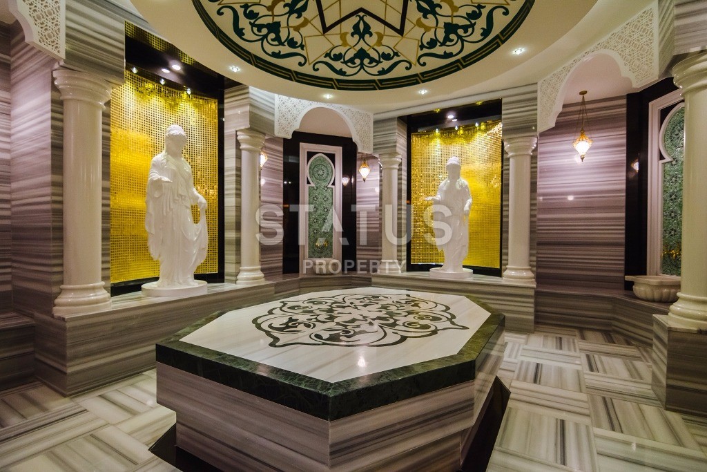 Роскошная двухкомнатная квартира в центре Аланьи, 80 м2. фото 8