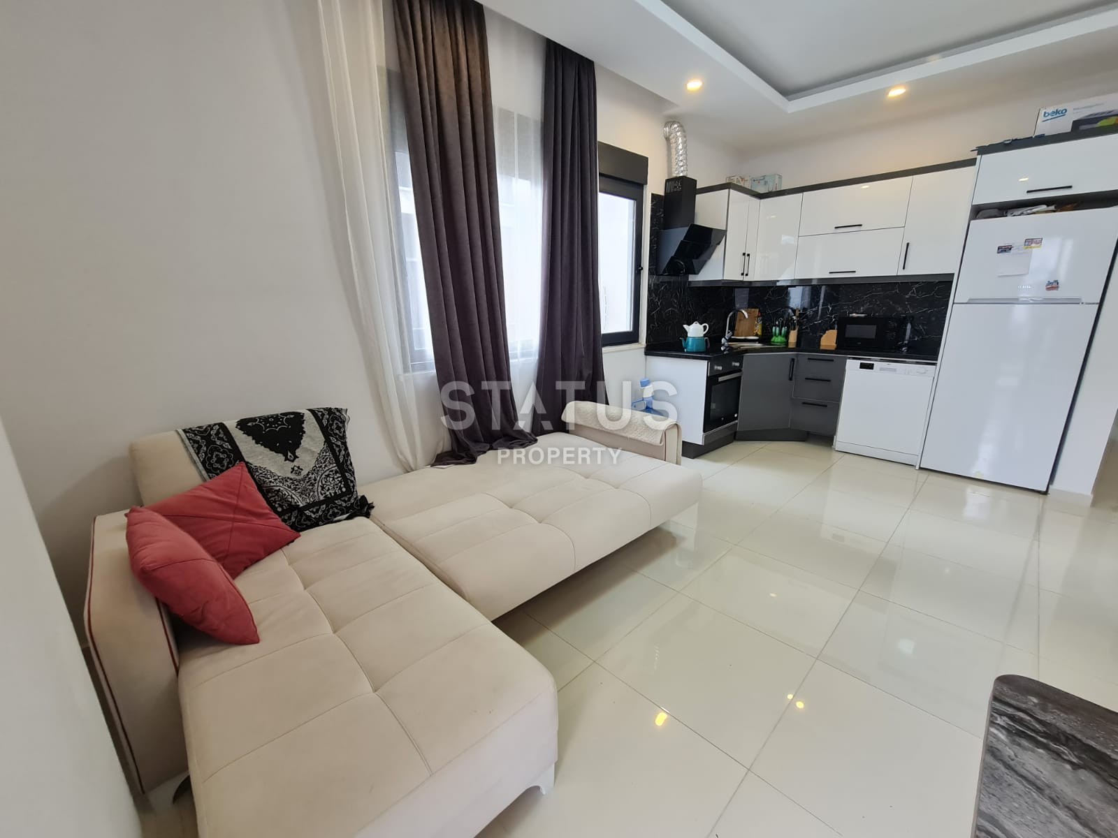 Urgent sale! Apartment 1+1 with furniture in Mahmutlar, 50 m2 фото 7