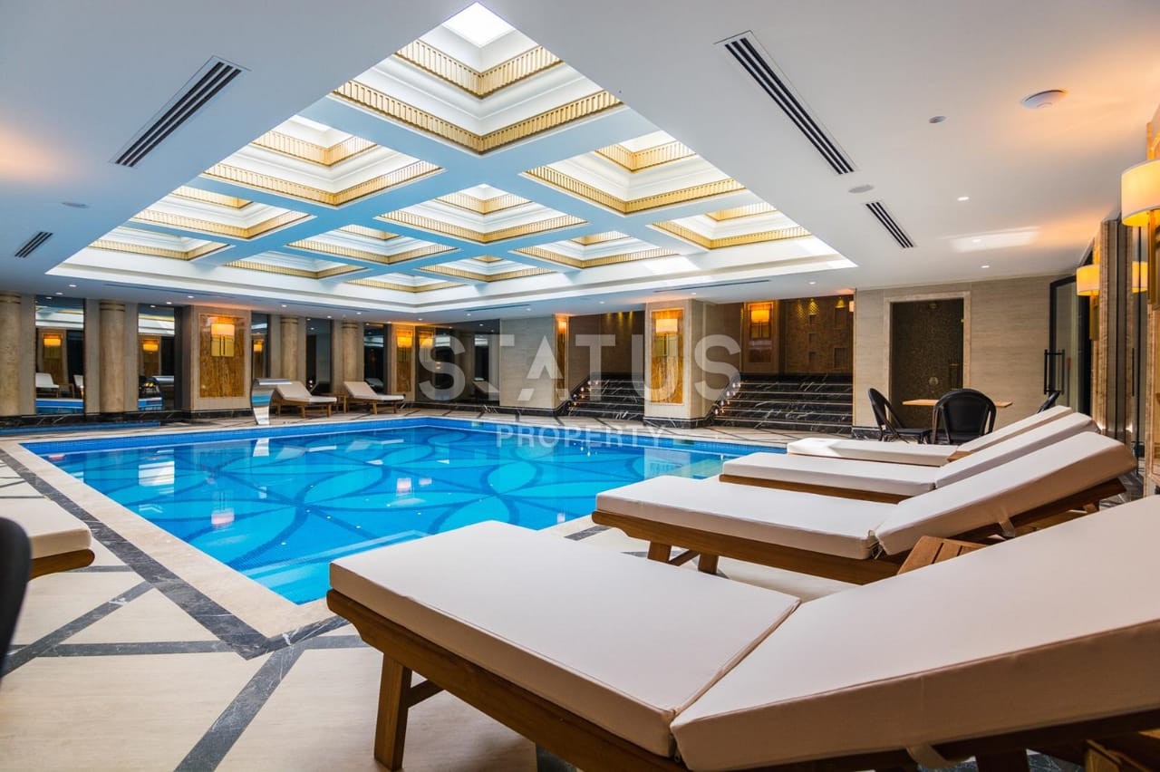 Роскошная двухкомнатная квартира в центре Аланьи, 80 м2. фото 9