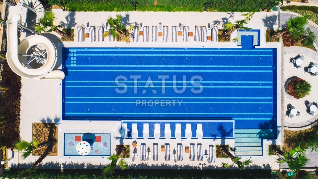 Роскошная двухкомнатная квартира в центре Аланьи, 80 м2. фото 10