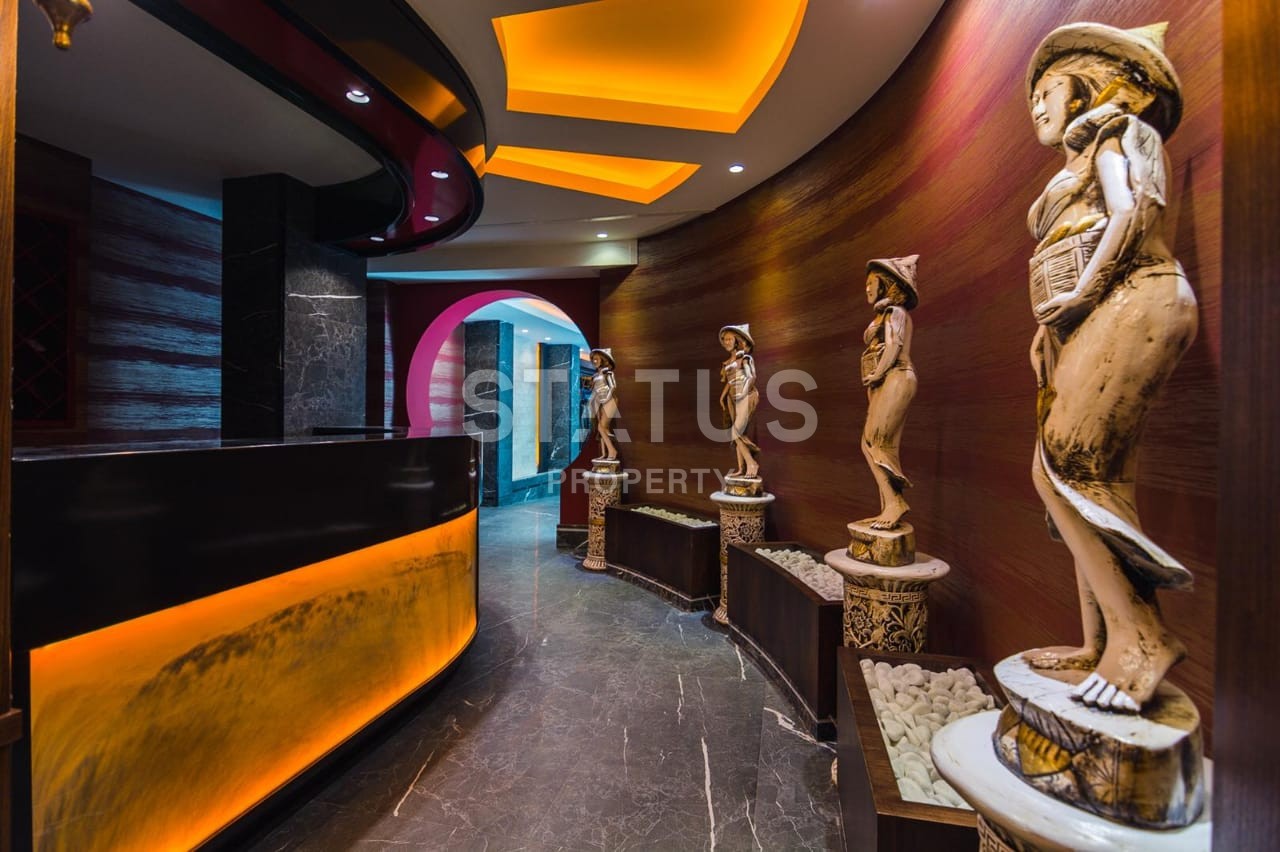 Роскошная двухкомнатная квартира в центре Аланьи, 80 м2. фото 16