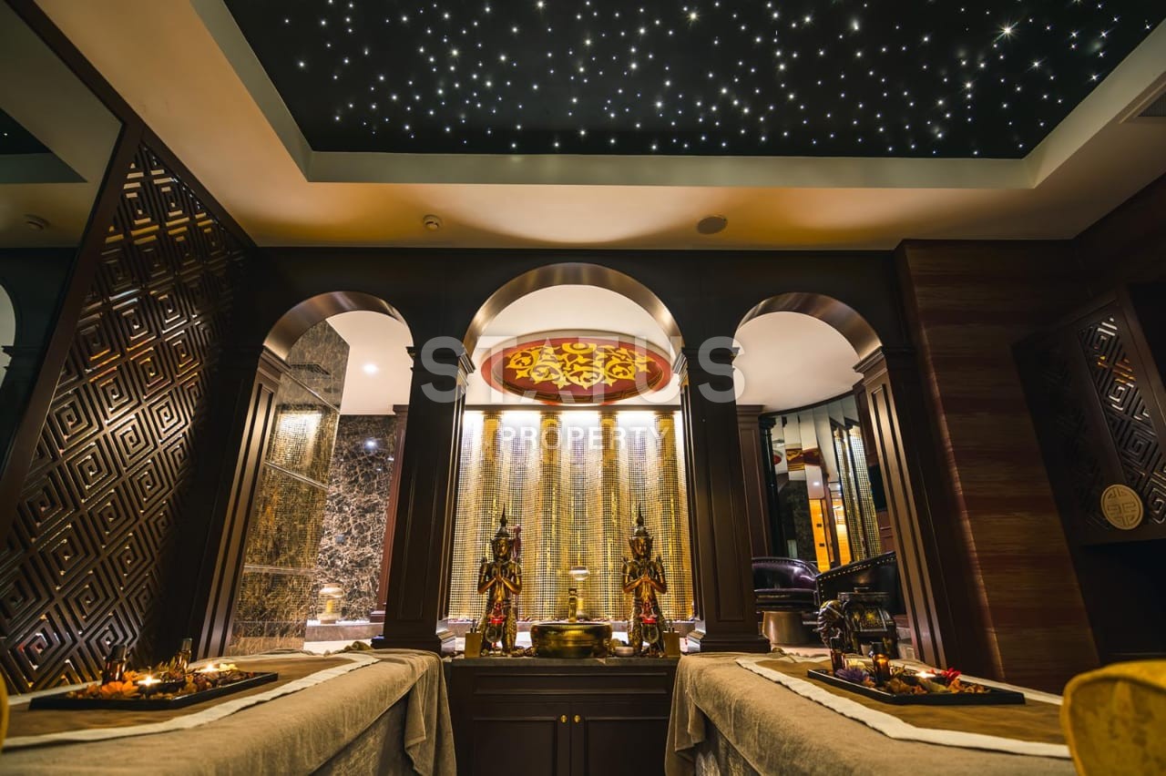 Роскошная двухкомнатная квартира в центре Аланьи, 80 м2. фото 17