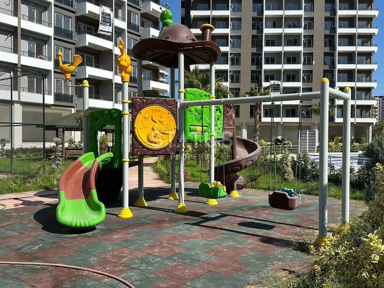 Квартира 1+1 в новом комплексе в районе Томюк, Арпачбахшиш фото 3