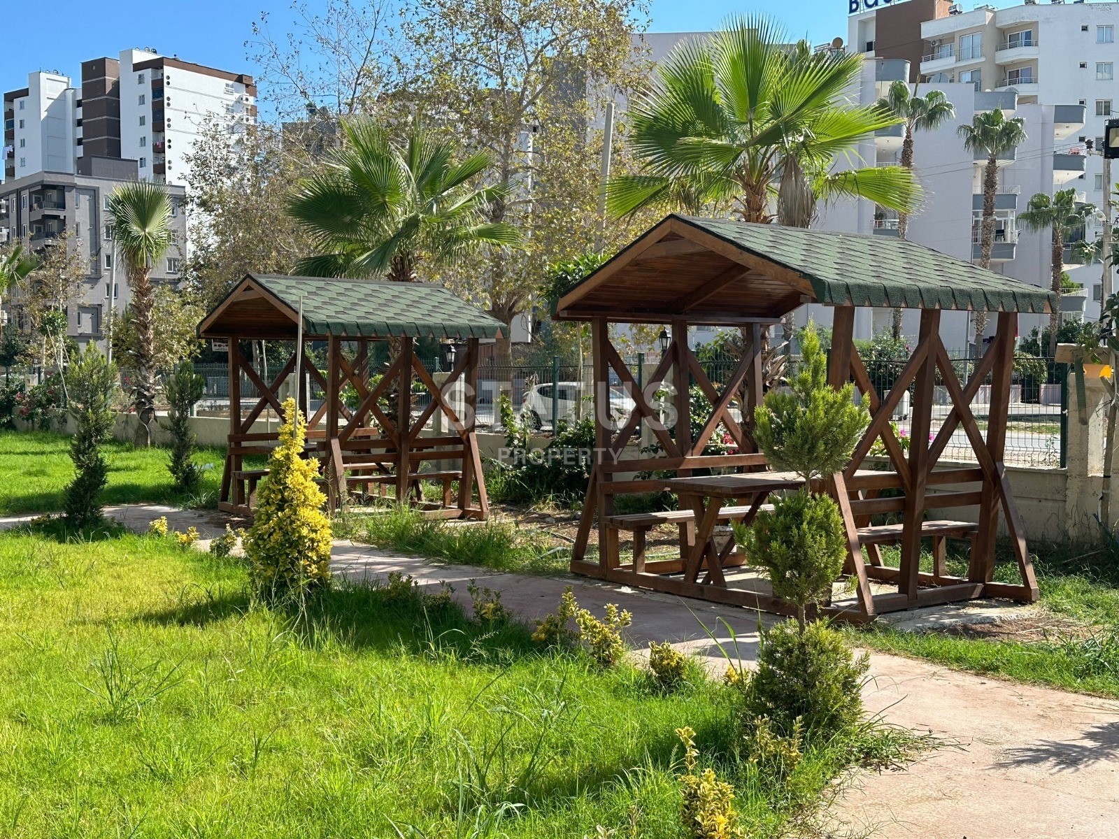 Квартира 1+1 в новом комплексе в районе Томюк, Арпачбахшиш фото 4