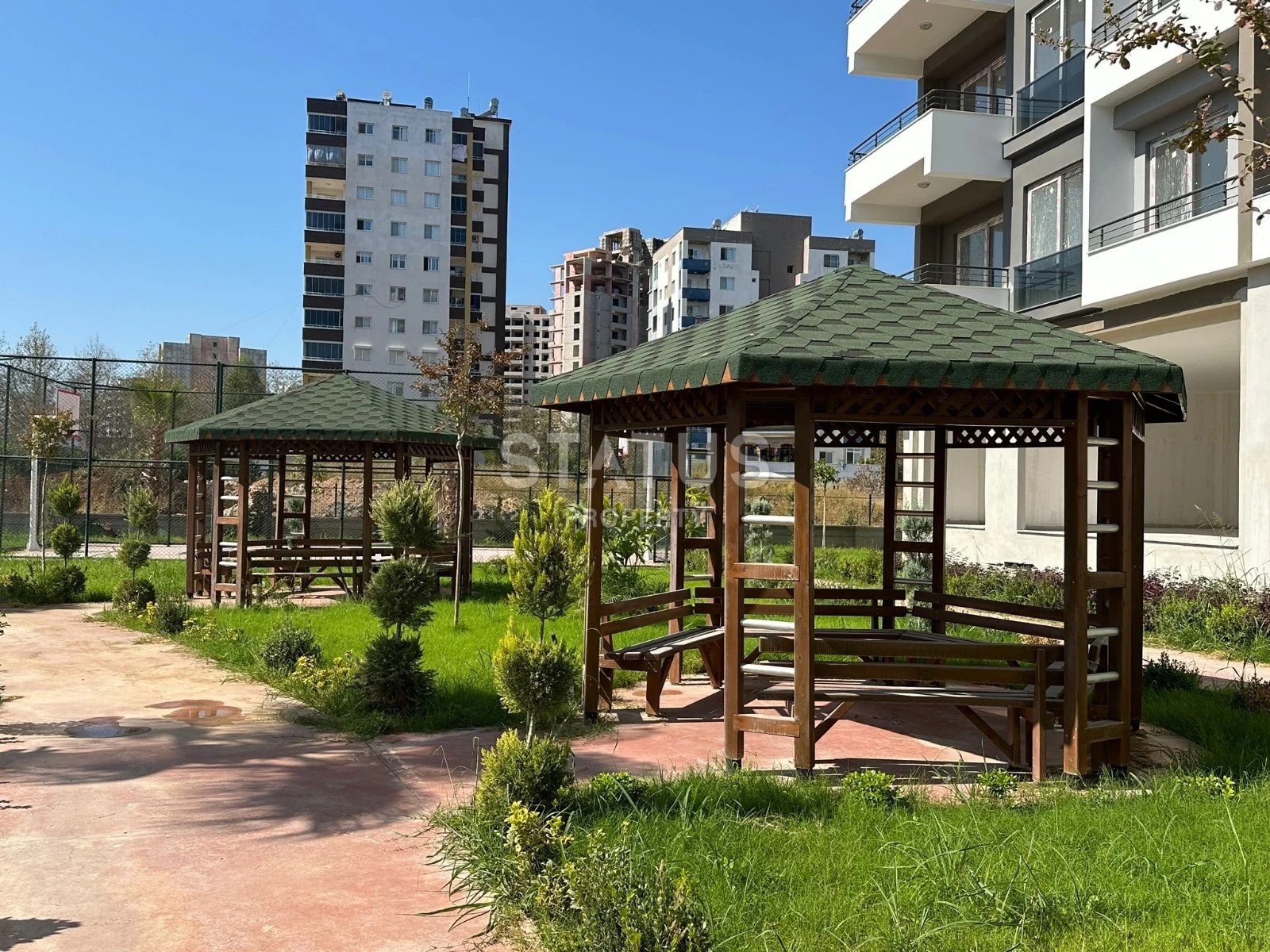 Квартира 1+1 в новом комплексе в районе Томюк, Арпачбахшиш фото 8