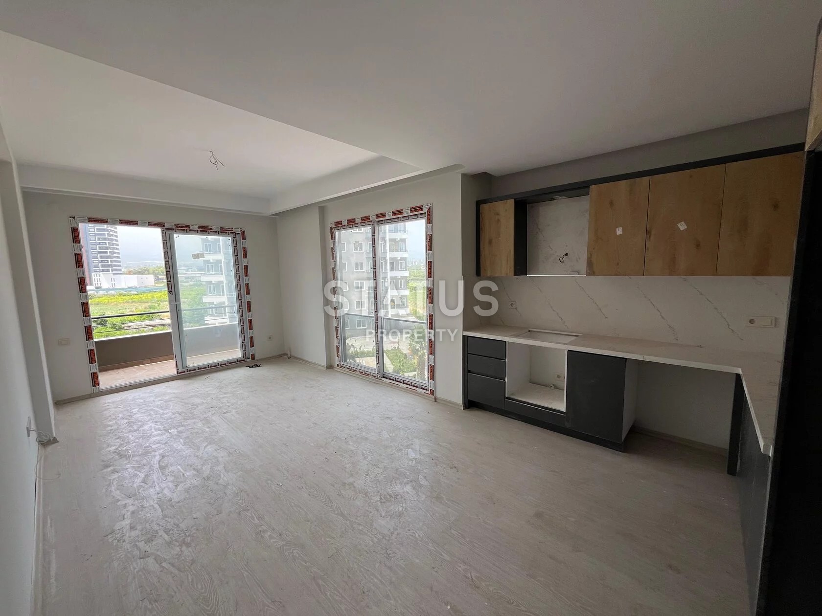 Квартира 1+1 в новом комплексе в районе Томюк, Арпачбахшиш фото 10