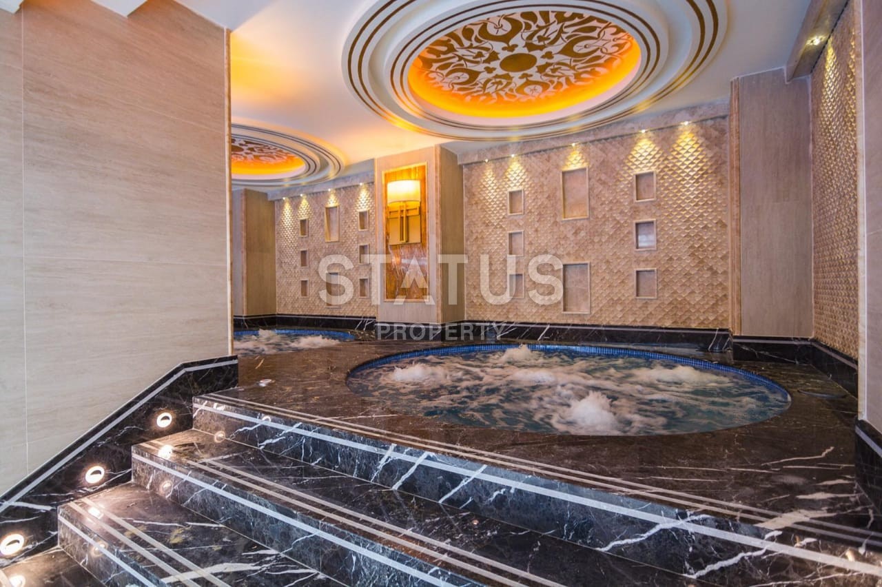 Роскошная двухкомнатная квартира в центре Аланьи, 80 м2. фото 21