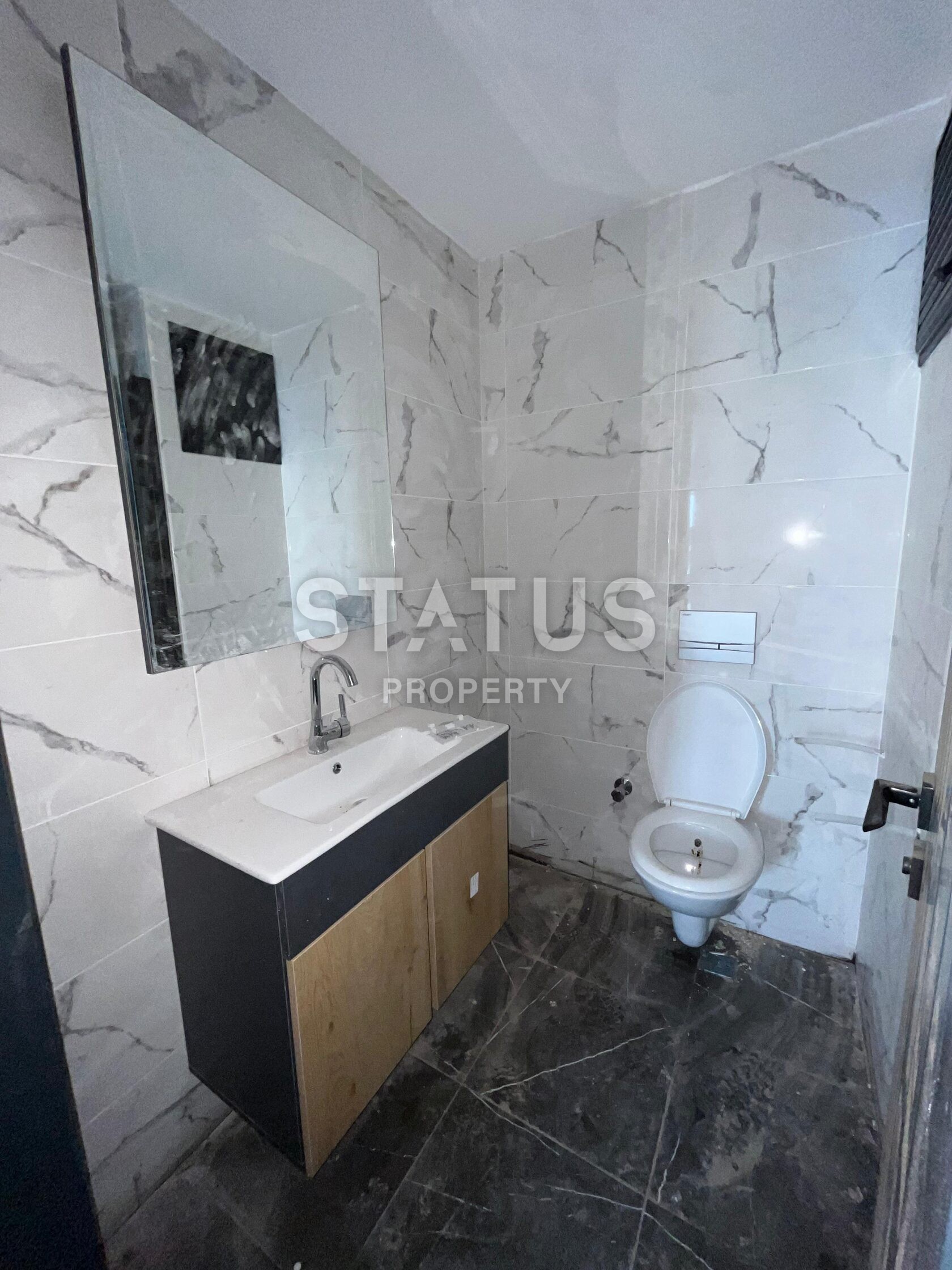 Квартира 1+1 в новом комплексе в районе Томюк, Арпачбахшиш фото 22