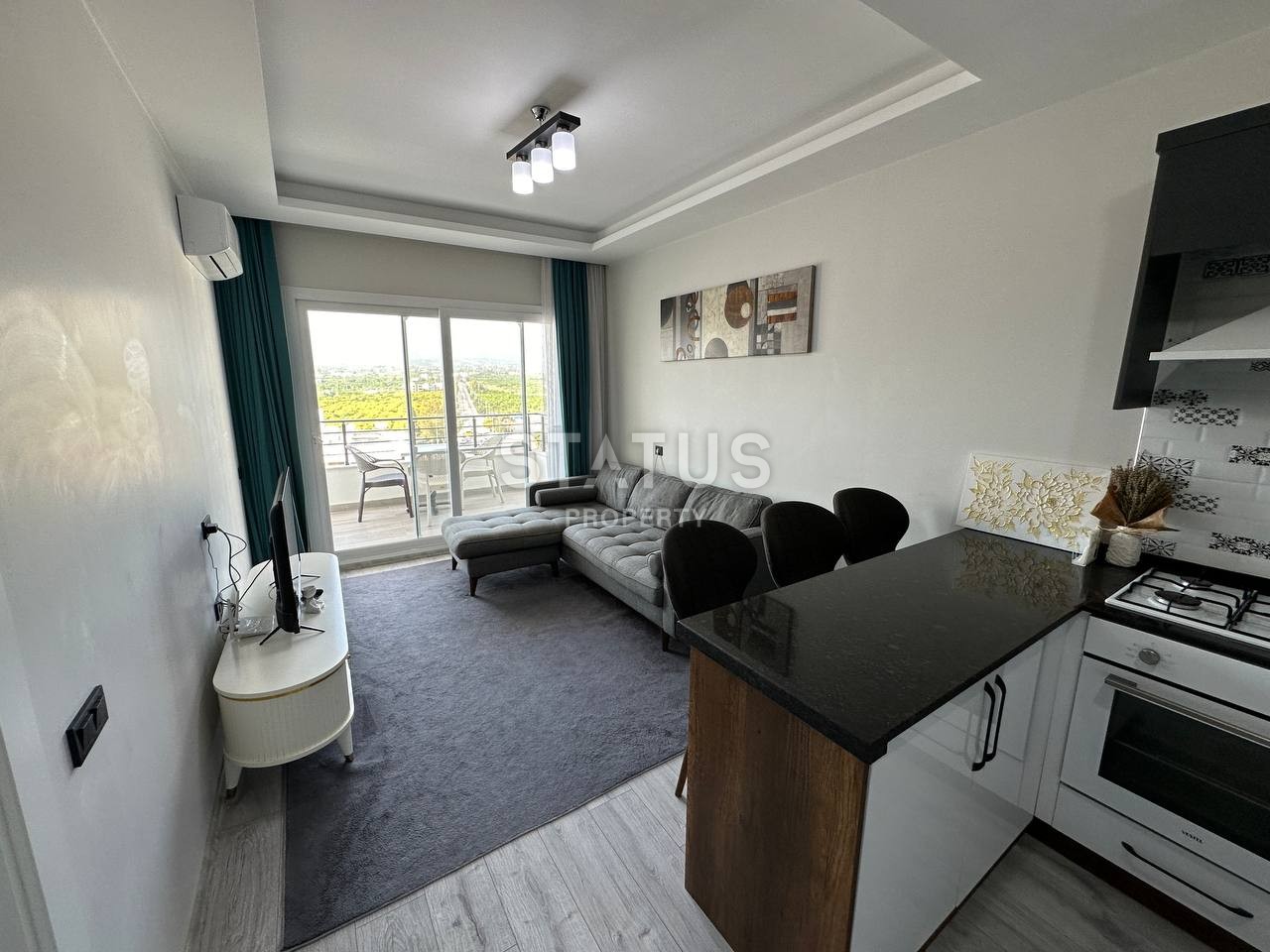 Квартира 1+1 с мебелью в районе Томюк, 75 м2 фото 1