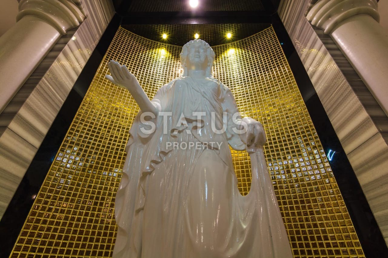 Роскошная двухкомнатная квартира в центре Аланьи, 80 м2. фото 27