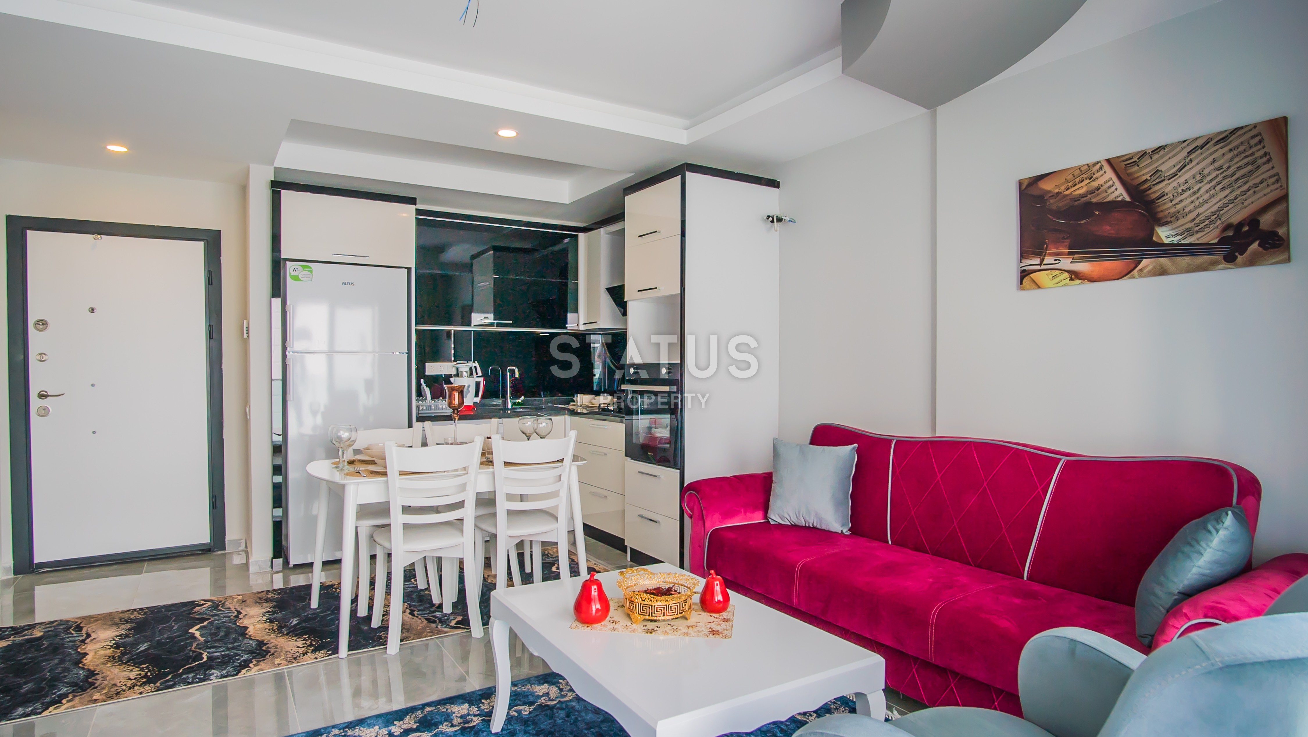 Apartment 1+1 in the developed area of Mahmutlar, 60 m2 фото 3