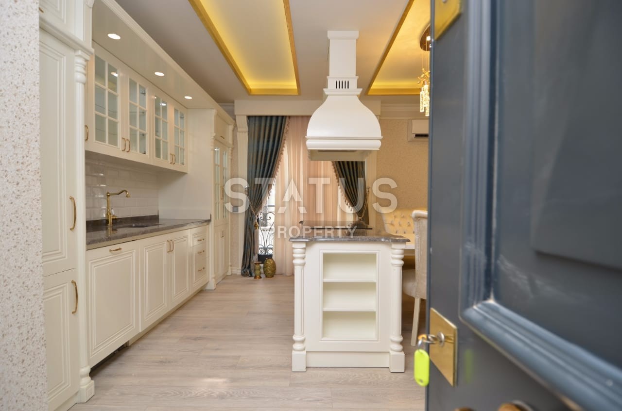 Роскошная двухкомнатная квартира в центре Аланьи, 80 м2. фото 32