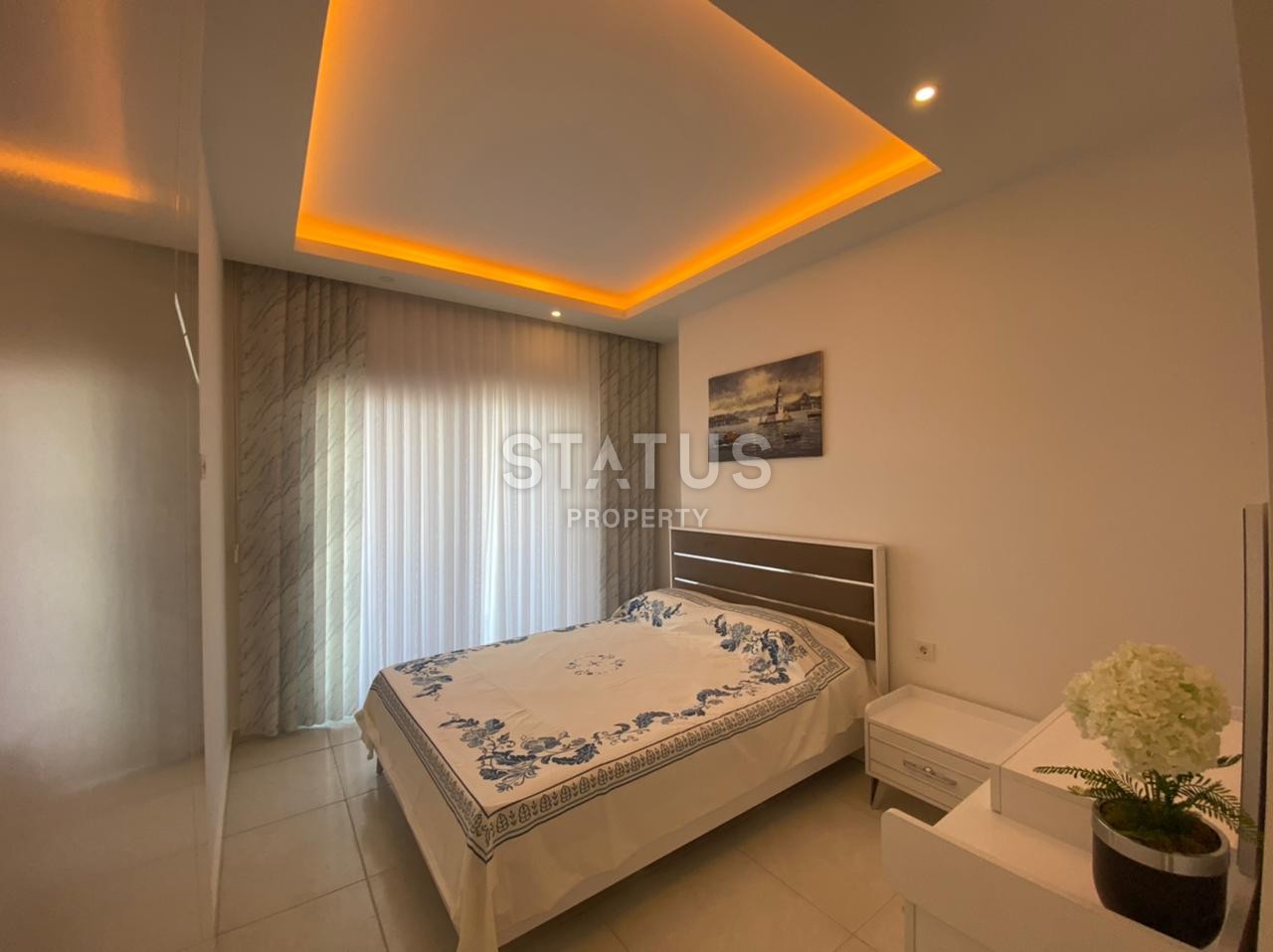 Уютная двухкомнатная квартира с мебелью в комплексе с инфраструктурой, 60 м2 фото 3