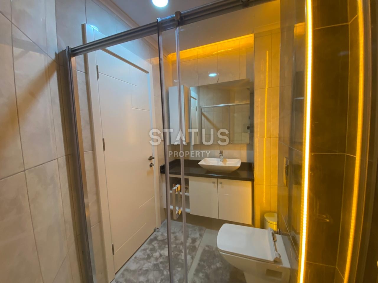 Уютная двухкомнатная квартира с мебелью в комплексе с инфраструктурой, 60 м2 фото 11