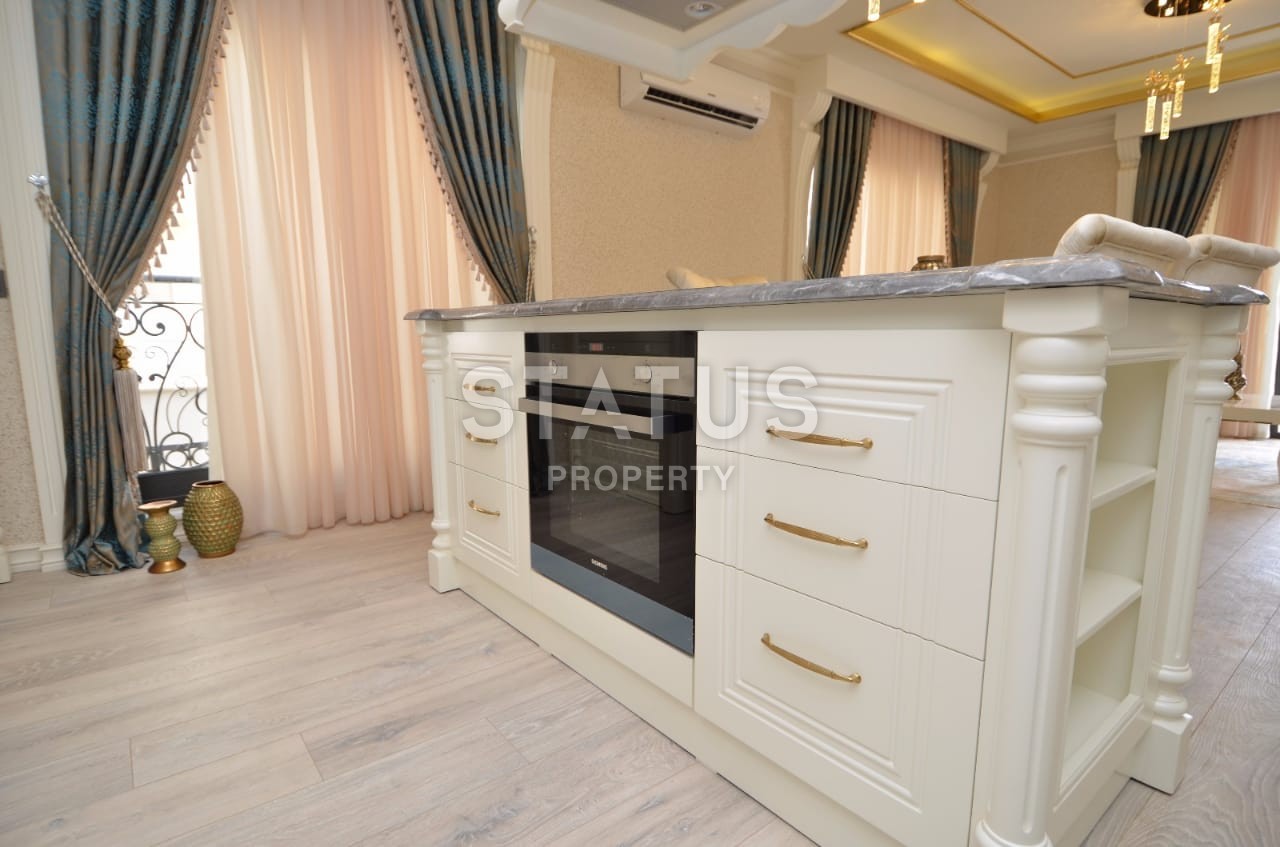 Роскошная двухкомнатная квартира в центре Аланьи, 80 м2. фото 34