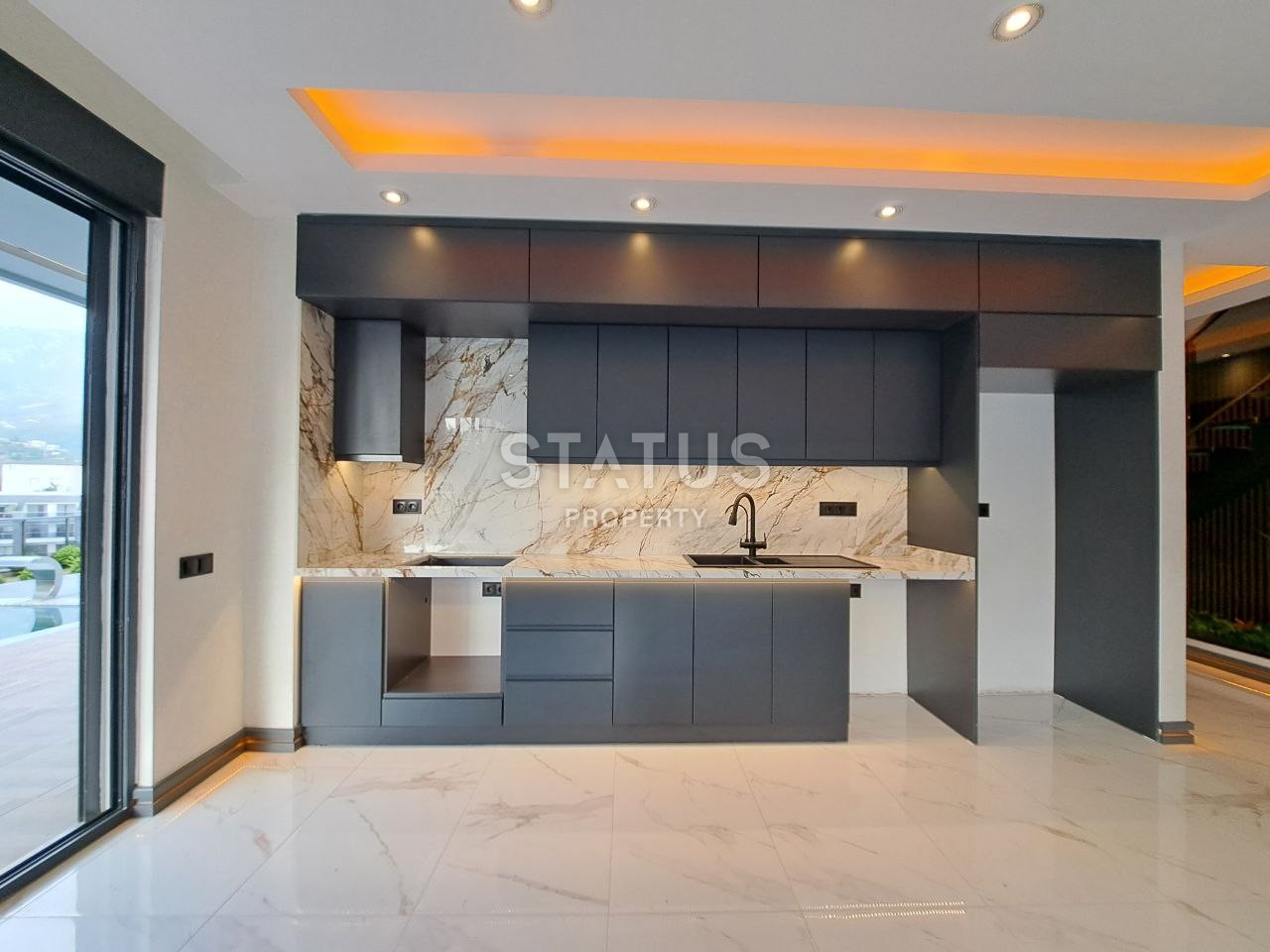 Вилла 6+1 в Каргыджаке! Подходит под ГРАЖДАНСТВО, 550 М2 фото 18