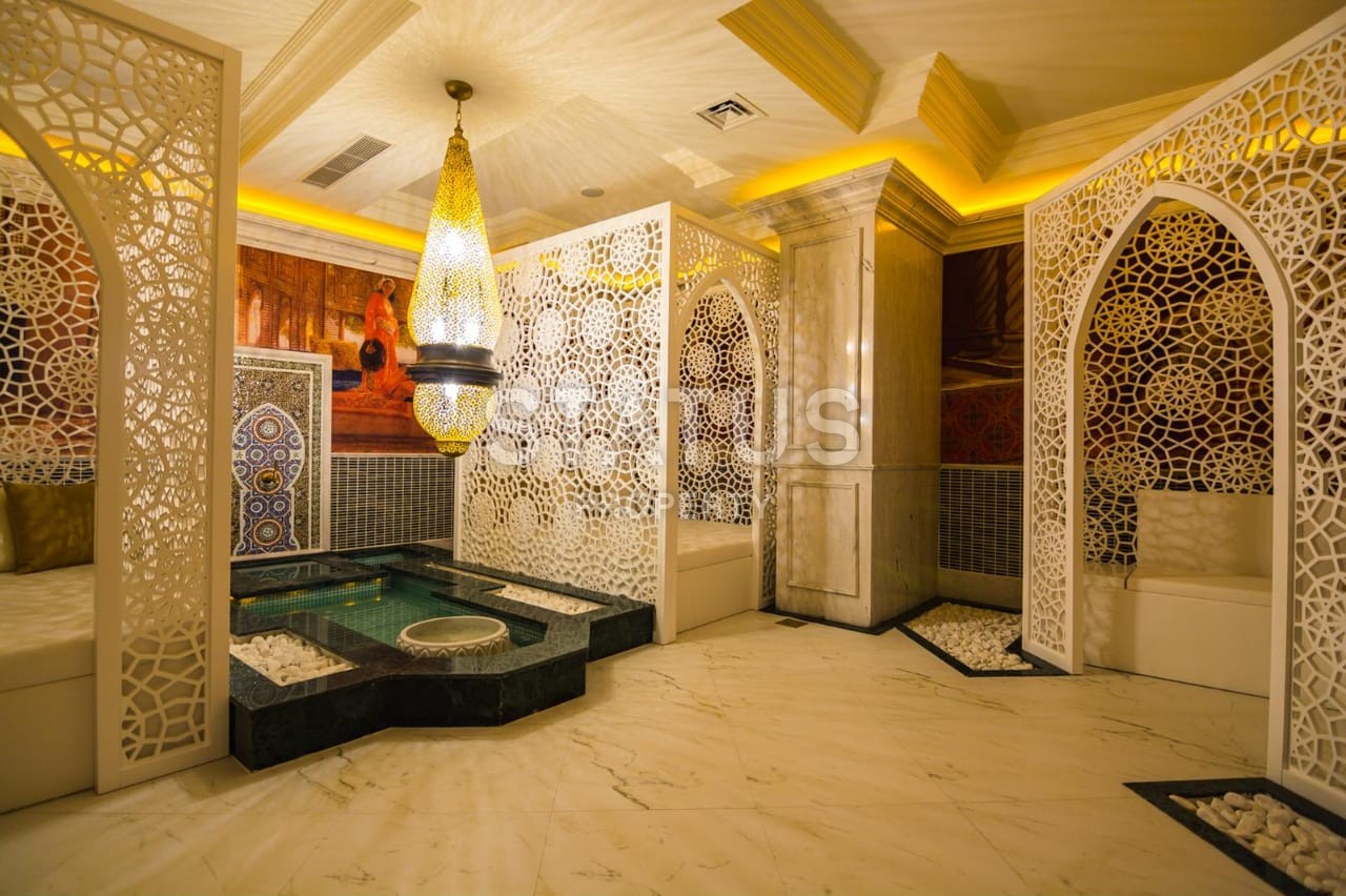 Роскошная двухкомнатная квартира в центре Аланьи, 80 м2. фото 42