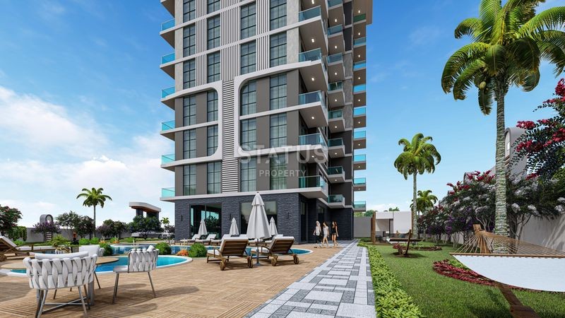 Двухкомнатная квартира в районе Махмутлар, 50 м2 фото 29