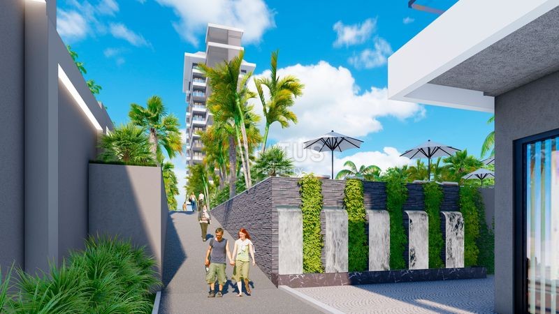 Проект в районе Махмутлар. До моря 10 метров! Бес% рассрочка! 57-187 м2 фото 4