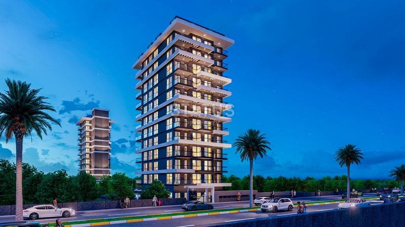 Проект в районе Махмутлар. До моря 10 метров! Бес% рассрочка! 57-187 м2 фото 5