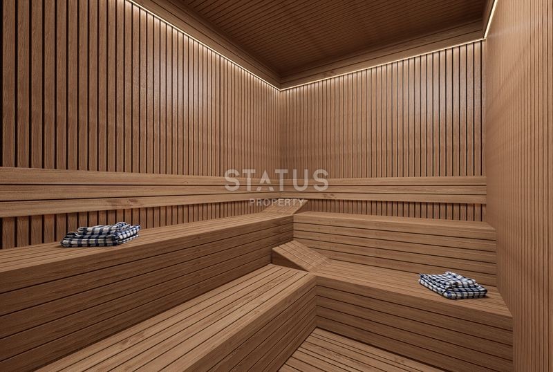 Проект в районе Махмутлар. До моря 10 метров! Бес% рассрочка! 57-187 м2 фото 10