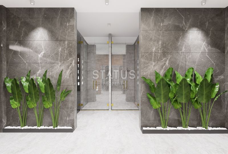 Проект в районе Махмутлар. До моря 10 метров! Бес% рассрочка! 57-187 м2 фото 14