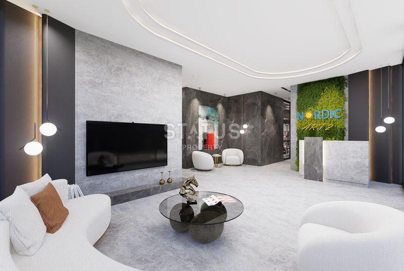 Проект в районе Махмутлар. До моря 10 метров! Бес% рассрочка! 57-187 м2 фото 16