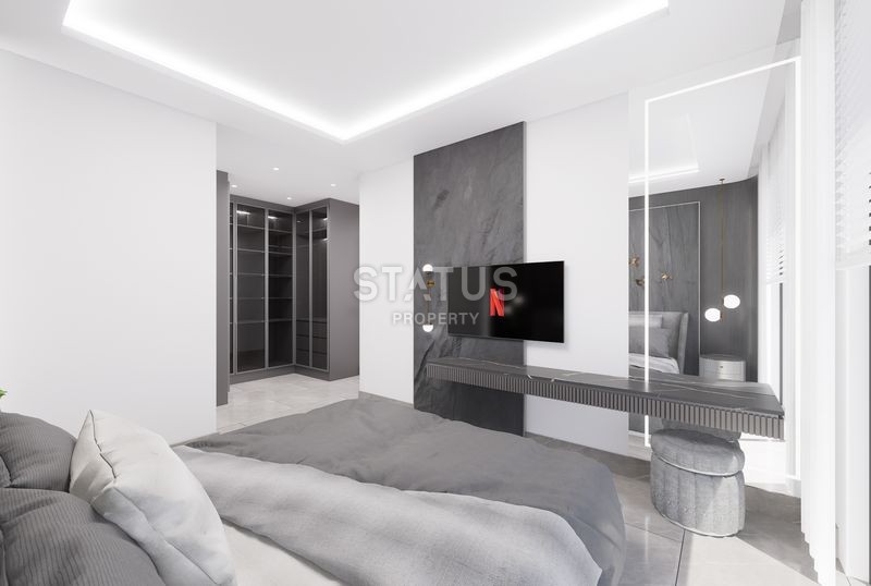 Проект в районе Махмутлар. До моря 10 метров! Бес% рассрочка! 57-187 м2 фото 29