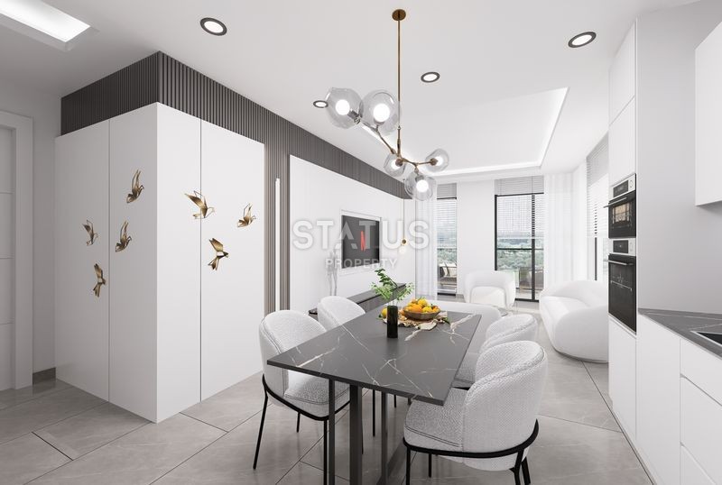 Проект в районе Махмутлар. До моря 10 метров! Бес% рассрочка! 57-187 м2 фото 33