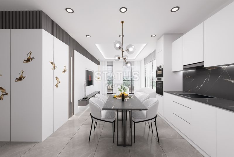 Проект в районе Махмутлар. До моря 10 метров! Бес% рассрочка! 57-187 м2 фото 36