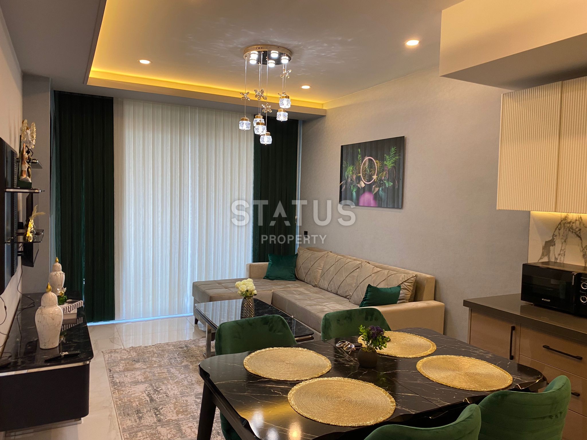 Apartment 1+1 on Cleopatra in a complex with infrastructure, 55 m2 фото 3