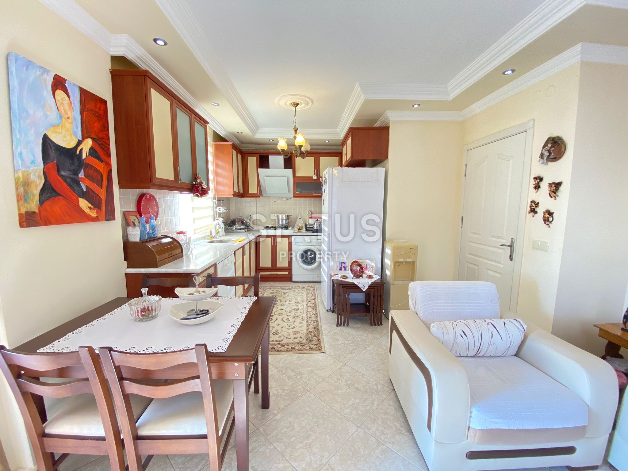 Уютная большая квартира в открытом районе с прекрасным видом, 110 м2 фото 11