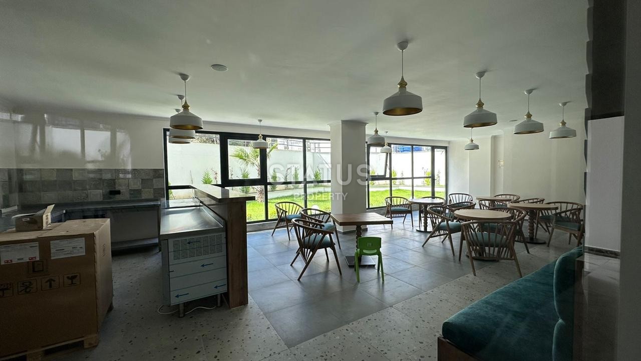 Новая квартира 1+1 с видом на море в Авсалларе, 50 м2 фото 11