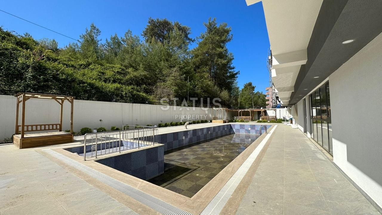 Новая квартира 1+1 с видом на море в Авсалларе, 50 м2 фото 12