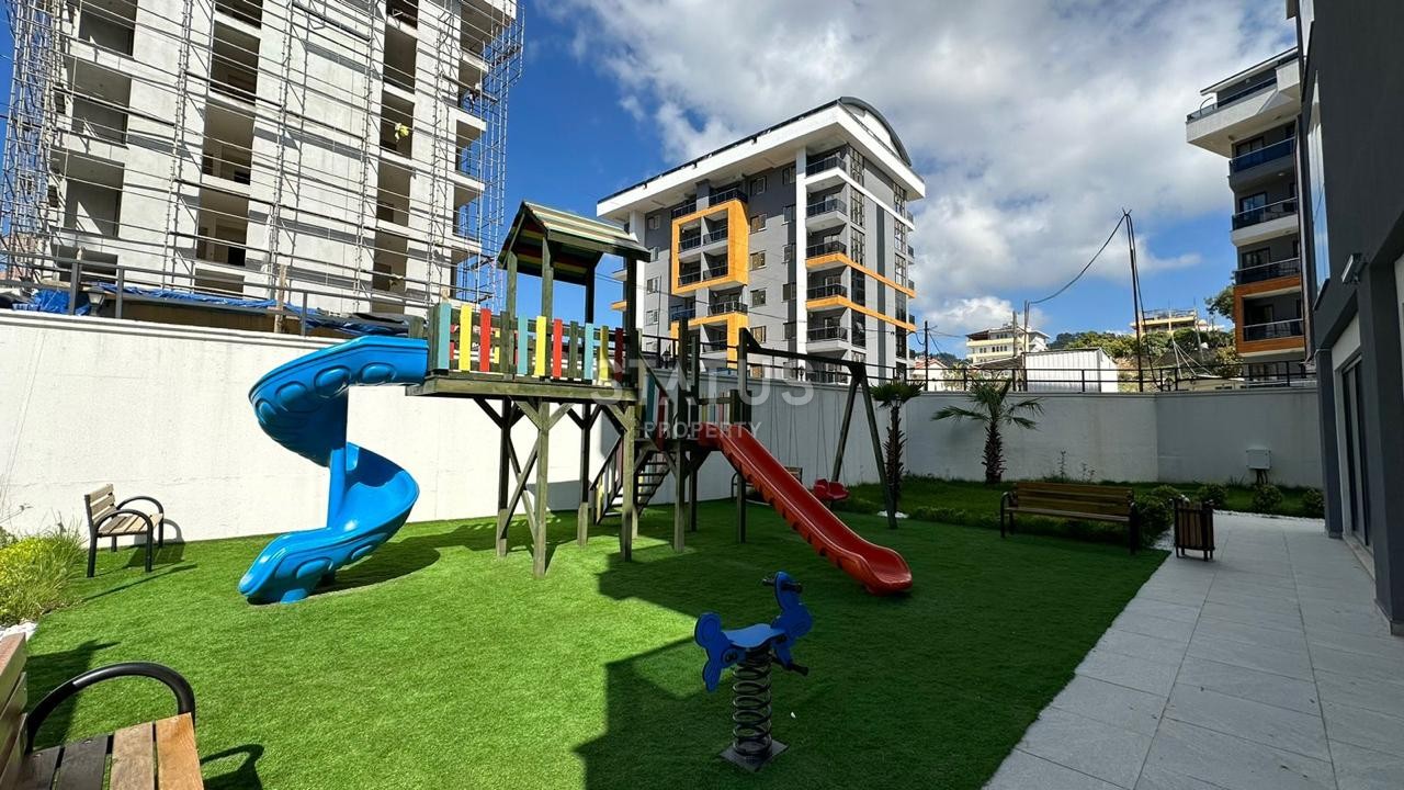 Новая квартира 1+1 с видом на море в Авсалларе, 50 м2 фото 14