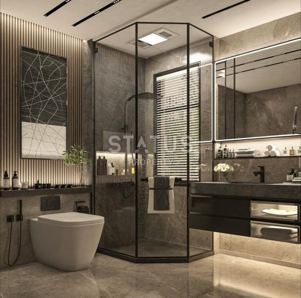 Новый комплекс в открытом для ВНЖ районе Акдам! Бес% рассрочка! 58-120 м2 фото 14