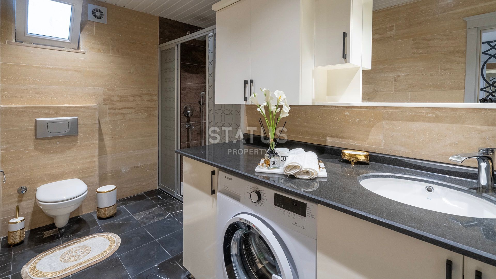 Трёхкомнатная квартира с мебелью, 98 м2 фото 6