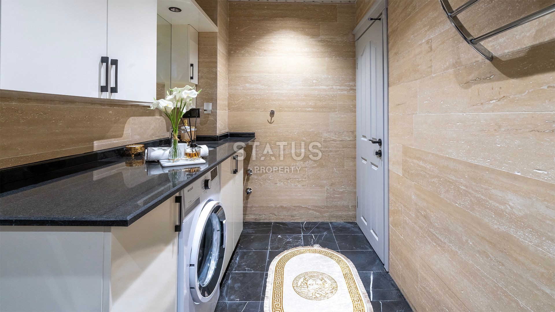 Трёхкомнатная квартира с мебелью, 98 м2 фото 9