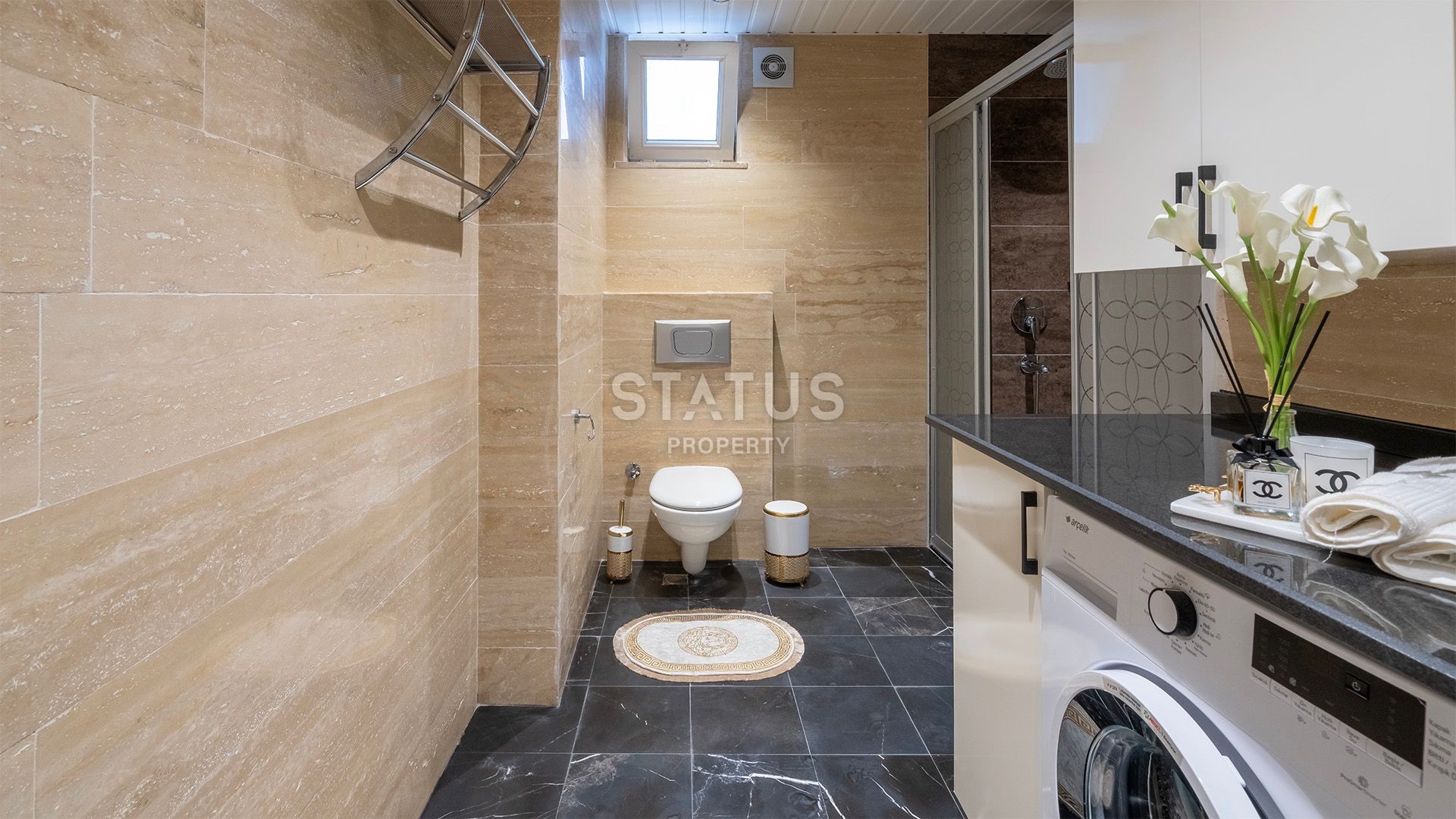 Трёхкомнатная квартира с мебелью, 98 м2 фото 12