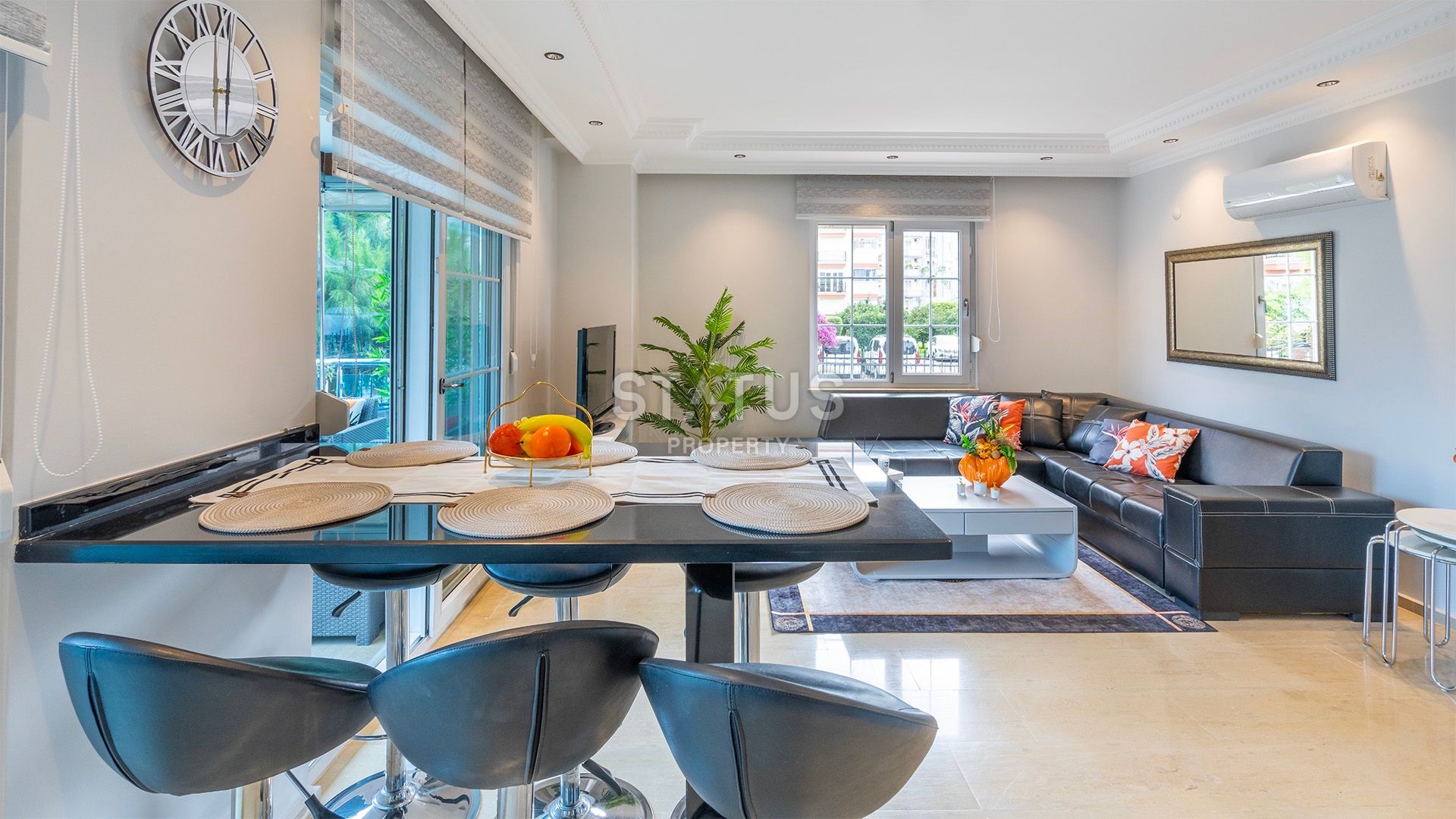 Трёхкомнатная квартира с мебелью, 98 м2 фото 19