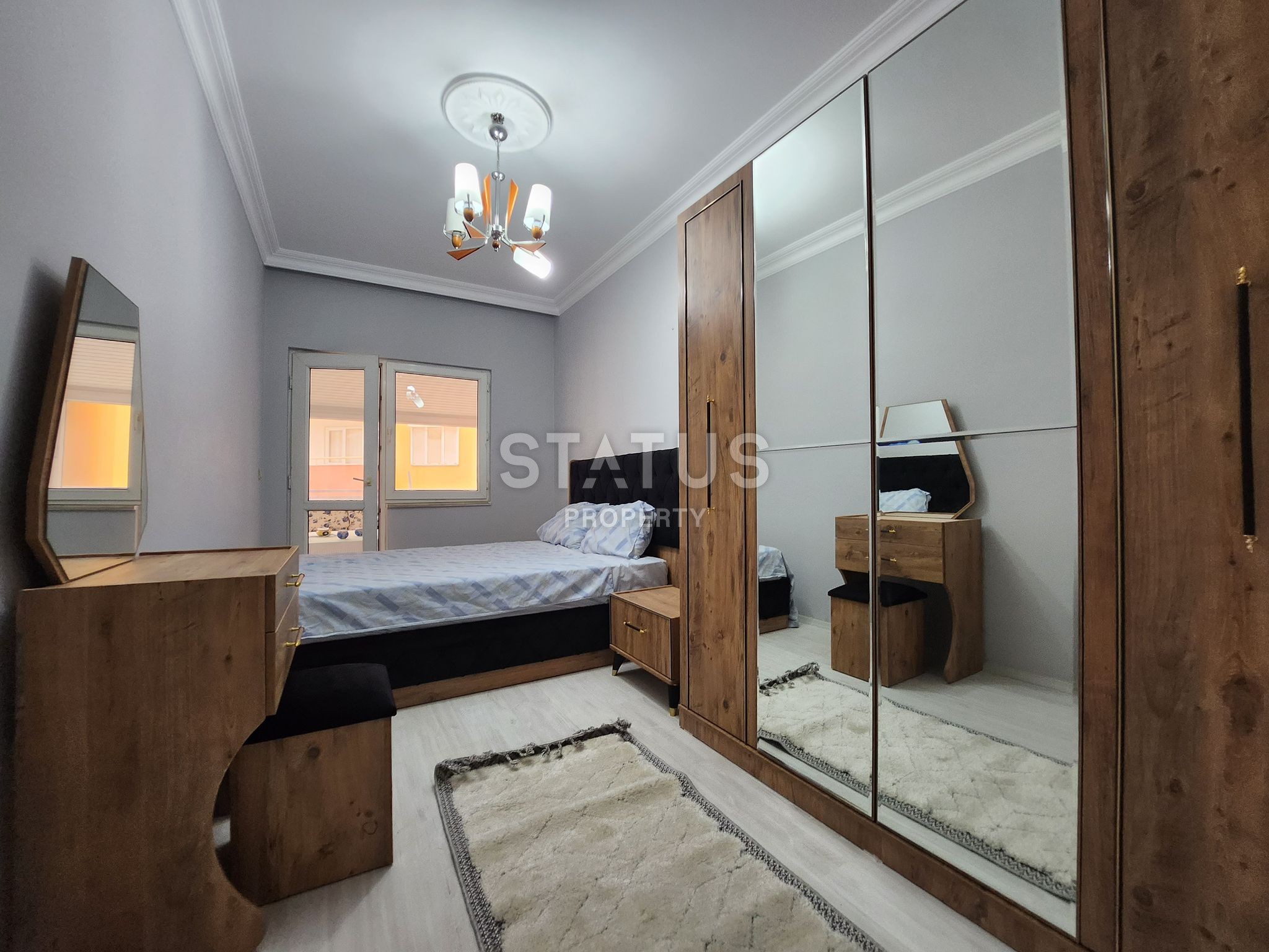 Трёхкомнатная квартира с мебелью, 98 м2 фото 22