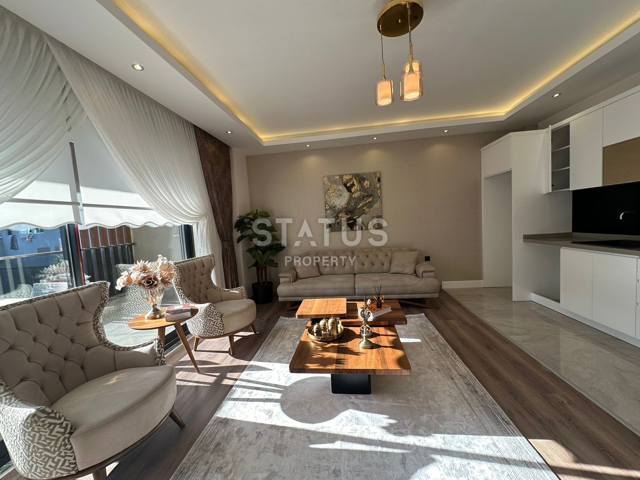 Новая квартира 2+1 в центре города, 109 м2 фото 7