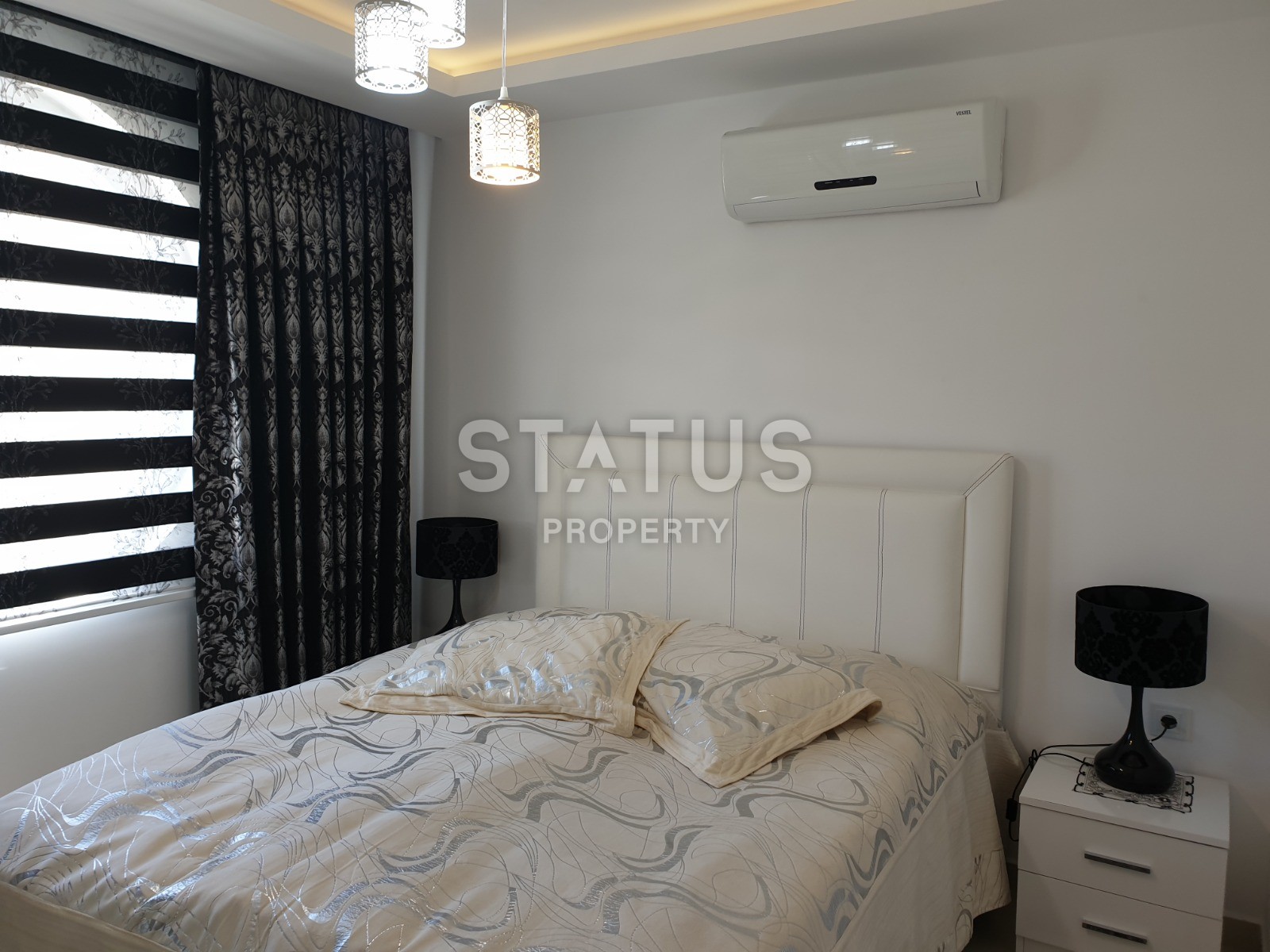 Двухкомнатная квартира с мебелью в центре Аланьи! 55 кв. м. фото 10