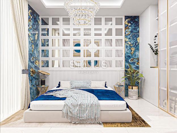 Квартира с лицензией на краткосрочную аренду  в шикарном комплексе в Демирташ, 54 м2 фото 7