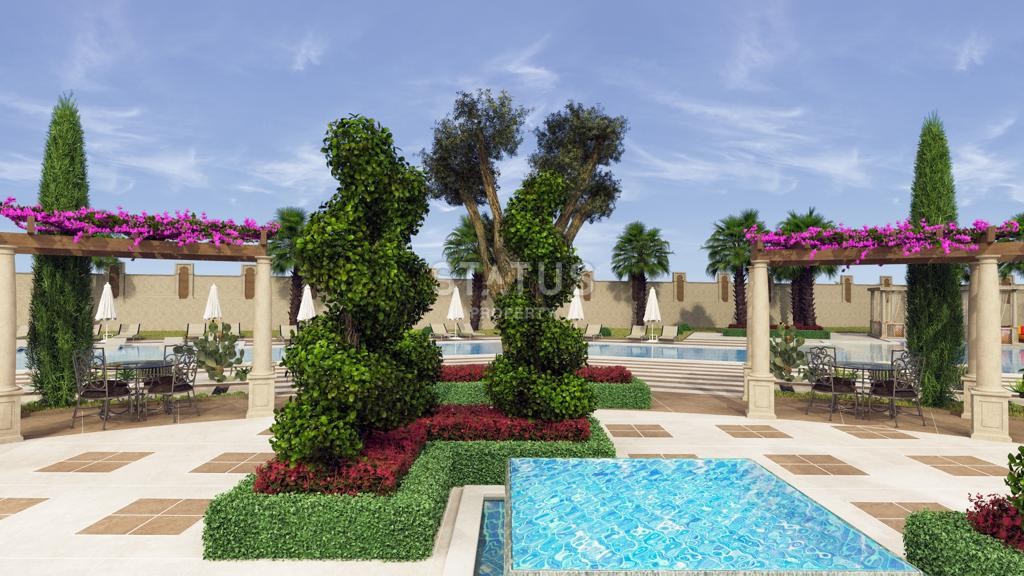 Квартира с лицензией на краткосрочную аренду  в шикарном комплексе в Демирташ, 54 м2 фото 11