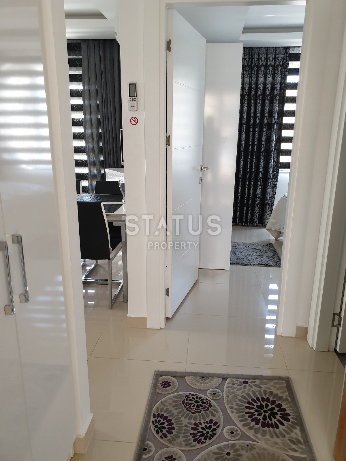 Двухкомнатная квартира с мебелью в центре Аланьи! 55 кв. м. фото 13