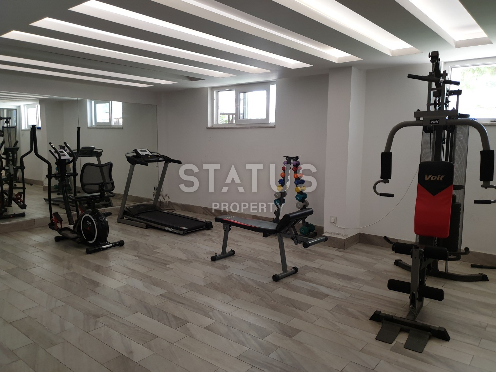 Двухкомнатная квартира с мебелью в центре Аланьи! 55 кв. м. фото 14